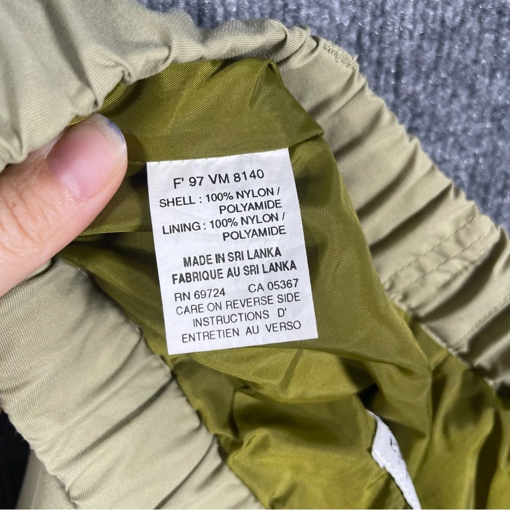 Columbia Men Medium Tan Convert Pull On Cargo Hiking Camping Outdoor Lined Pants